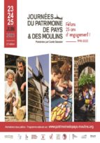 Inscriptions aux journées du patrimoine de pays et des moulins 2023